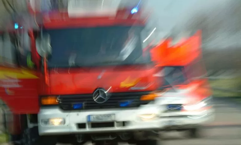 Accident stupid în parcarea de camioane Kraichgau Süd de pe autoastrada A6