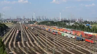 Creștere a traficului de containere din Portul Hamburg în prima parte a anului