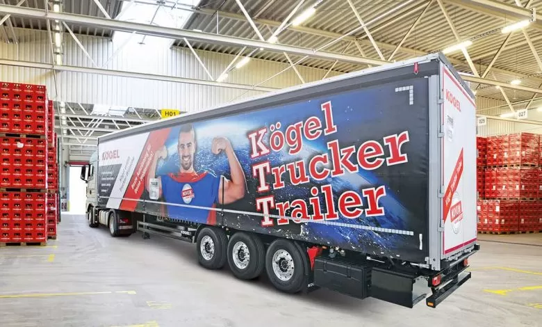 Kögel Trucker Trailer prezentată în cadrul transport logistic 2019
