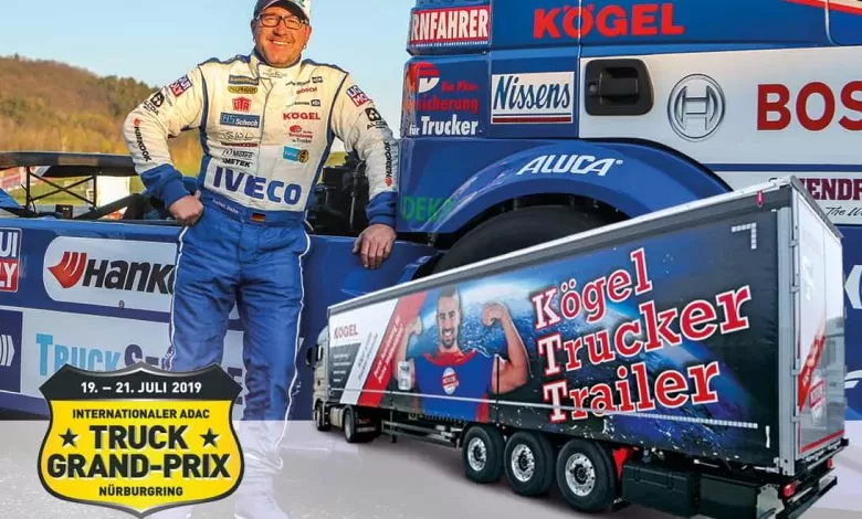 Kögel Trucker Trailer (KTT) va fi expus în cadrul Truck Grand Prix 2019