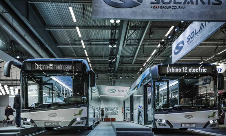 Paris va testa autobuze electrice Solaris cu pile de combustie pe bază de hidrogen