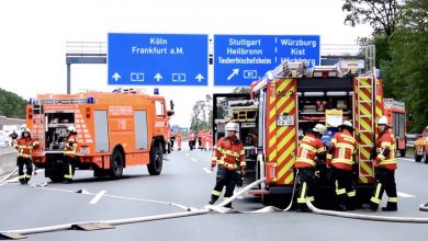 Șoferul unui camion înmatriculat în România a provocat un accident grav pe A3 în Germania