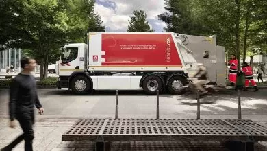 Gunoiul menajer din Lyon va fi colectat cu noua generație Renault Trucks D Wide Z.E. 2 d wide ze renault trucks 03 1