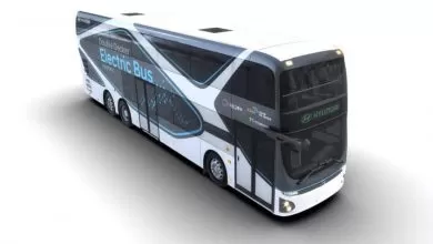 Hyundai a prezentat primul său autocar supraetajat complet electric