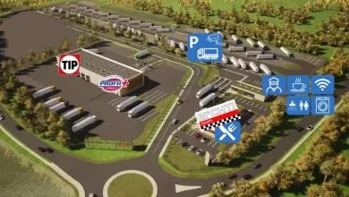 TIP a deschis primul centru rutier cu parcare securizată pentru camioane