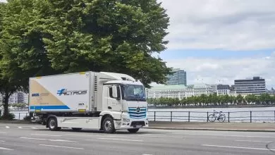 Grupul Nagel testează camionul electric Mercedes-Benz eActros