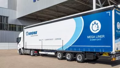Krone prezintă noua semiremorcă Mega Liner în versiunea Comfort