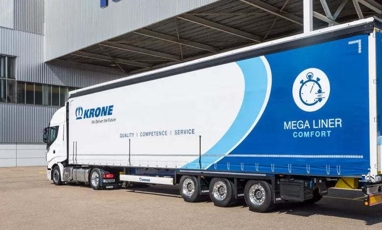 Krone prezintă noua semiremorcă Mega Liner în versiunea Comfort
