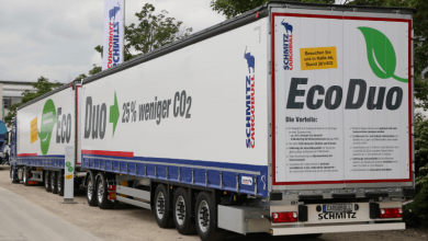 Transport eficient și ecologic cu noul sistem EcoDuo de la Schmitz Cargobull