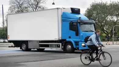 Pentru a mai circula prin München, camioanele trebuie echipate cu sistem de asistență la virare