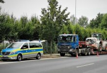 Trei șoferi de camion "arși" de un cadet al poliției germane