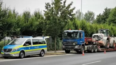 Trei șoferi de camion "arși" de un cadet al poliției germane 10 Trei șoferi de camion "arși" de un cadet al poliției germane
