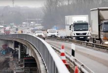 Interdicție de circulație pentru camioane pe podul Salzbachtal de pe A 66