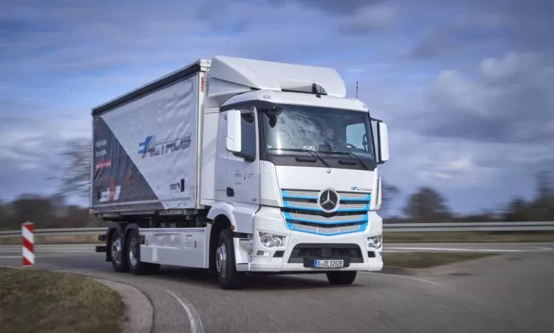 Mercedes-Benz eActros a intrat în flota companiei Logistik Schmitt