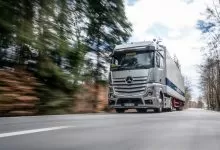 Noul Actros cu Active Drive Assist testat de compania de transport Wagenstetter 15 Compania de transport Wagenstetter a testat noul Actros cu Active Drive Assist