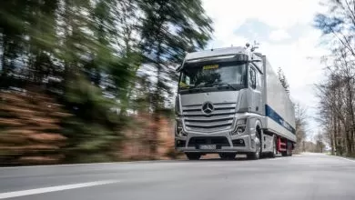 Compania de transport Wagenstetter a testat noul Actros cu Active Drive Assist