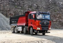 Truston, camion chinezesc de construcții asamblat în România