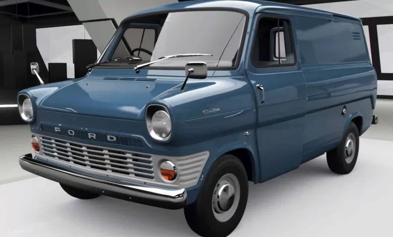 Prima generație Ford Transit poate fi condusă în jocul video Forza Horizon 4