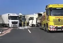 Autostrada A4 din Germania închisă timp de 5 ore din cauza unui accident rutier grav