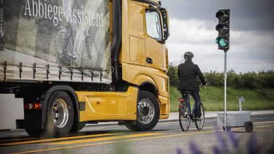 Guvernul austriac sprijină financiar echiparea camioanelor cu sistemul de asistență la virare