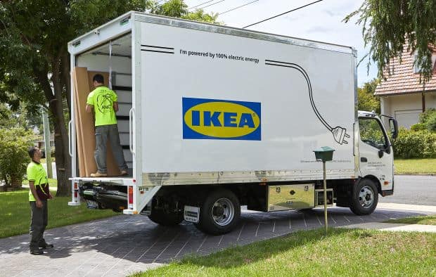 Livrările IKEA din Australia vor fi 100% electrice până în 2025