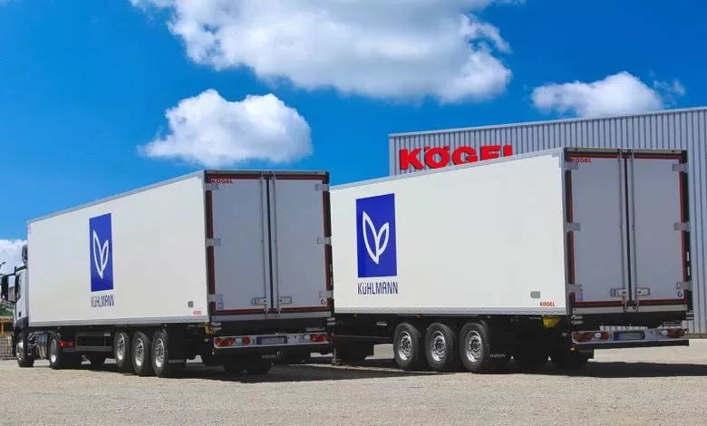 Kühlmann transportă delicatese cu semiremorci frigorifice Kögel Cool – PurFerro quality