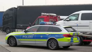 Controale mai frecvente în rândul camioanelor pe autostrada A 5 în Germania 9 Controale mai frecvente în rândul camioanelor pe autostrada A 5 în Germania