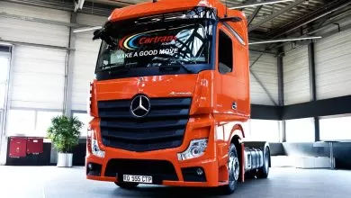 Noul Actros cu MirrorCam a intrat în flota companiei Cartrans