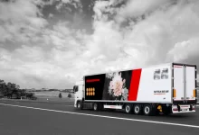 Noua semiremorcă Kässbohrer K.SRI F pentru transportul de flori