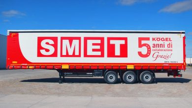 Un nou lot de semiremorci Kögel Cargo Rail livrat către SMET