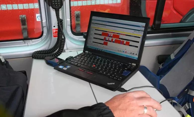 Camion înmatriculat în România depistat cu tahograful manipulat în Germania 1 Camion înmatriculat în România depistat cu tahograful manipulat în Germania