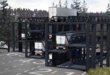 Truck Tower, un concept inovator de parcare pentru camioane (VIDEO)