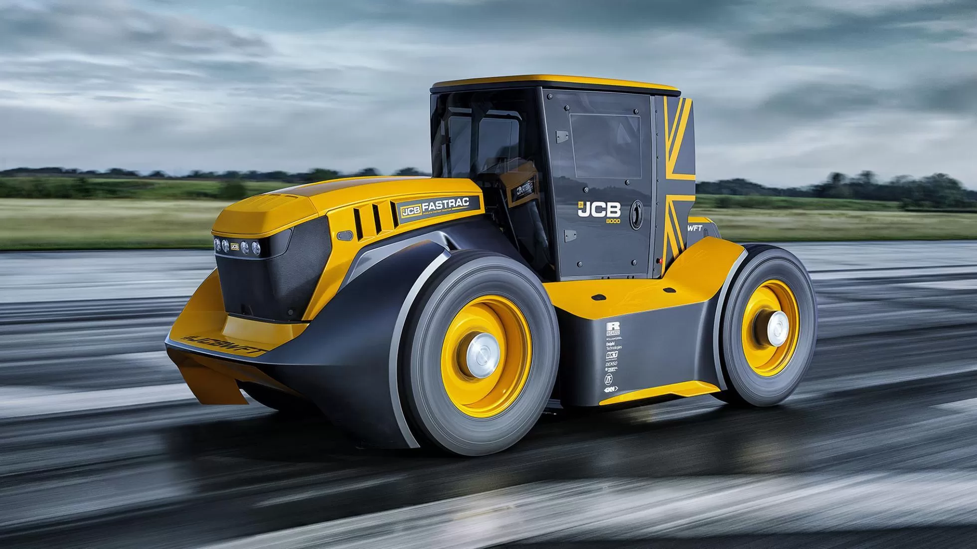 JCB Fastrac Two este cel mai rapid tractor agricol din lume