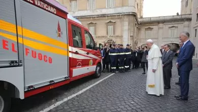 Un MAN TGE 6.180 de pompieri donat Corpului de Pompieri din Vatican
