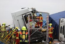 Două accidente grave produse pe autostrada A 7 la nord de Hamburg