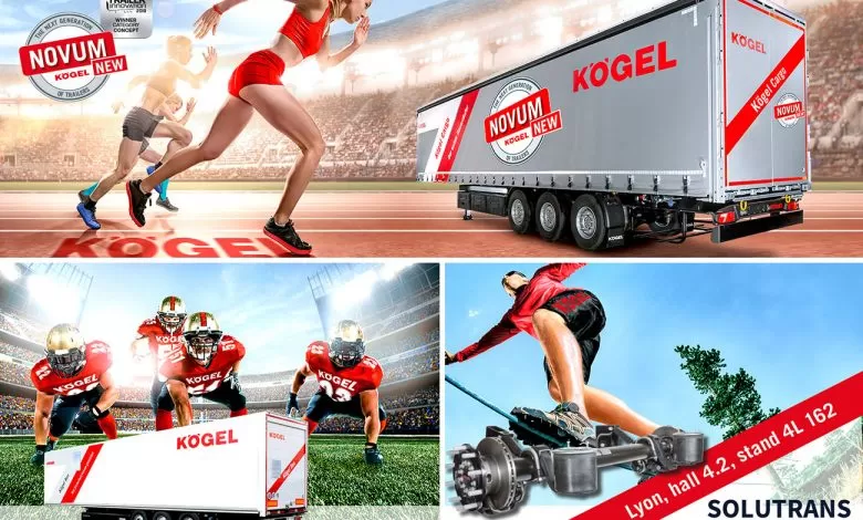 Kögel Cargo, Kögel Box și axele KTA prezentate la Solutrans 2019