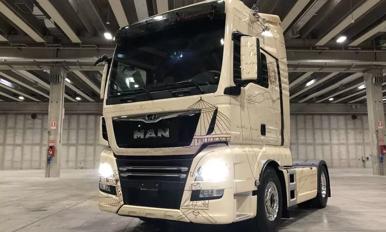 MAN TGX da Vinci, un tribut adus genialului Leonardo da Vinci