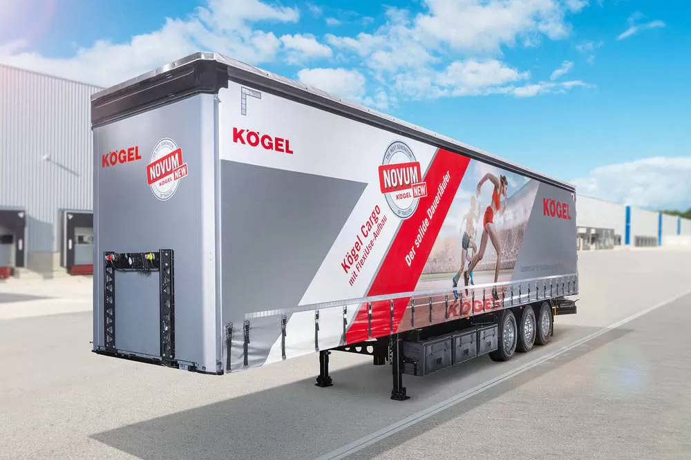 Kögel Cargo, Kögel Box și axele KTA prezentate la Solutrans 2019
