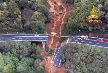 Un pod rutier de lângă Savona s-a prăbușit din cauza alunecărilor de teren