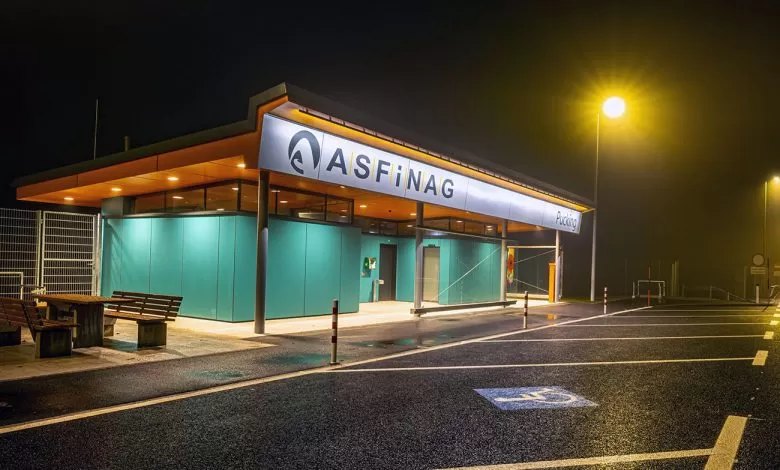 ASFINAG a finalizat o nouă parcare pentru camioane pe A25 la Pucking