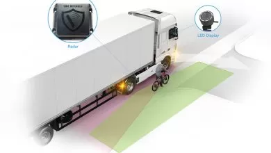 Sistemul City Turn Assist disponibil pe modelele DAF XF și CF