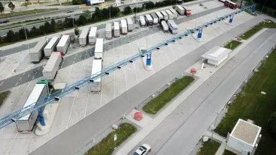 Sistem inteligent de parcare în coloană a camioanelor în Germania