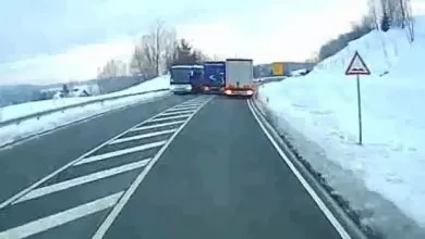 Condamnat la închisoare pentru o manevră de depășire periculoasă