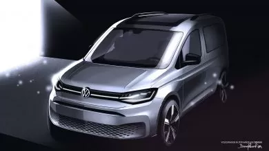 Schițe noi cu viitoarea generație Volkswagen Caddy
