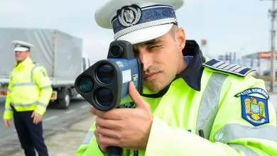 Șofer înregistrat radar cu viteza de 246 km/h pe autostrada A3 București - Ploiești