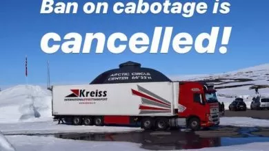 Kreiss poate relua operațiunile de cabotaj și transport combinat în Norvegia