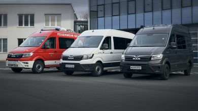 500 de modele MAN TGE modificate la Bus Modification Center din Plauen