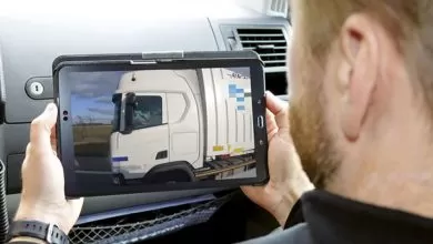 Poliția germană continuă acțiunile de monitorizare video a șoferilor de camion