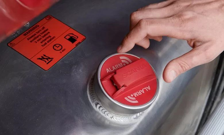 Scania a introdus o alarmă care previne furtul de motorină