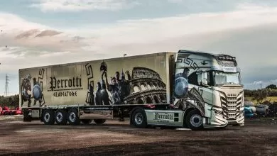 IVECO S-Way Gladiator, cel mai nou camion pictat al celor de la Perrotti Transport